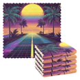 thumbnail image 1 of Yayeee 6 Pack Kitchen Dishcloths for Washing Dishes Soft Absorbent Microfiber Towels, Neon Road, 1 of 9