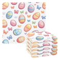 thumbnail image 1 of Yayeee 6 Pack Kitchen Dishcloths for Washing Dishes Soft Absorbent Microfiber Towels, Pastel Easter Pattern, 1 of 9