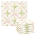 thumbnail image 1 of Yayeee 6 Pack Kitchen Dish Cloths Set for Washing Soft Drying Absorbent Microfiber Towels, Pastel Pink Geometric, 1 of 9