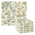 thumbnail image 1 of Yayeee 6 Pack Kitchen Dish Cloths Set for Washing Soft Drying Absorbent Microfiber Towels, Watercolor Animals Pattern, 1 of 9