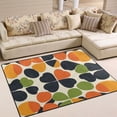 thumbnail image 1 of Yayeee Area Rugs for Living Room 5.2'x4' Indoor Non Slip Washable Bedroom Carpet, Black Clover Pattern, 1 of 5