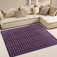 thumbnail image 1 of Yayeee Area Rugs for Living Room 5.2'x4' Non Slip Washable Bedroom Floor Carpet, Gold and Green Floral Pattern, 1 of 5