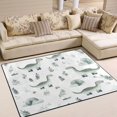 thumbnail image 1 of Yayeee Area Rugs for Living Room 5.2'x4' Non Slip Washable Bedroom Floor Carpet, Green Dinosaur Pattern, 1 of 5