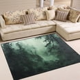thumbnail image 1 of Yayeee Area Rugs for Living Room 5.2'x4' Indoor Non Slip Washable Bedroom Carpet, Green Forest, 1 of 5