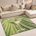 thumbnail image 1 of Yayeee Area Rugs for Living Room 5.2'x4' Non Slip Washable Bedroom Floor Carpet, Light Green Martini, 1 of 5