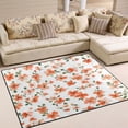 thumbnail image 1 of Yayeee Area Rugs for Living Room 5.2'x4' Non Slip Washable Bedroom Floor Carpet, Small Floral Blooms, 1 of 5