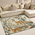 thumbnail image 1 of Yayeee Area Rugs for Living Room 6.7'x4.8' Indoor Non Slip Washable Bedroom Carpet, Deer Pattern, 1 of 6