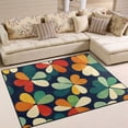 thumbnail image 1 of Yayeee Area Rugs for Living Room 6.7'x4.8' Indoor Non Slip Washable Bedroom Carpet, Green Clover Pattern, 1 of 5