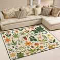 thumbnail image 1 of Yayeee Area Rugs for Living Room 6.7'x4.8' Indoor Non Slip Washable Bedroom Carpet, Leaves Pattern, 1 of 6