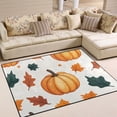 thumbnail image 1 of Yayeee Area Rugs for Living Room 6.7'x4.8' Indoor Non Slip Washable Bedroom Carpet, Pumpkins Patten, 1 of 5