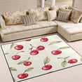 thumbnail image 1 of Yayeee Area Rugs for Living Room 6.7'x4.8' Non Slip Washable Bedroom Floor Carpet, Red Cherry, 1 of 5