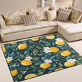 thumbnail image 1 of Yayeee Area Rugs for Living Room 6.7'x4.8' Non Slip Washable Bedroom Floor Carpet, Yellow Lemons, 1 of 5