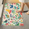 thumbnail image 1 of Yayeee Bath Rug for Bathroom Floor Non Slip Rectangle Fluffy Soft Absorbent Mat, 16"x24", Cartoon Animals, 1 of 7