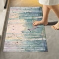 thumbnail image 1 of Yayeee Bath Rug for Bathroom Floor Non Slip Rectangle Fluffy Soft Absorbent Mat, 16"x24", Night Deer, 1 of 7