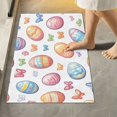thumbnail image 1 of Yayeee Bath Rug for Bathroom Floor Non Slip Rectangle Fluffy Soft Absorbent Mat, 16"x24", Pastel Easter Pattern, 1 of 7