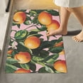 thumbnail image 1 of Yayeee Bath Rug for Bathroom Floor Non Slip Rectangle Fluffy Soft Absorbent Mat, 16"x24", Vibrant Oranges, 1 of 7