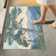 thumbnail image 1 of Yayeee Bath Rugs for Bathroom Floor Set of 2 Non Slip Fluffy Soft Absorbent Mat, Beige Mountain, 1 of 7