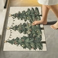 thumbnail image 1 of Yayeee Bath Rugs for Bathroom Floor Set of 2 Non Slip Fluffy Soft Absorbent Mat, Christmas Stars, 1 of 7