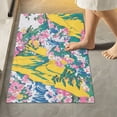 thumbnail image 1 of Yayeee Bath Rugs for Bathroom Floor Set of 2 Non Slip Fluffy Soft Absorbent Mat, Green Mountains, 1 of 7
