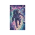thumbnail image 1 of Yayeee Blank Wall Plate Cover 1-Gang 4.5"x2.7" Home Unused Decorative Outlet, Astronaut Pattern, 1 of 7