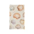 thumbnail image 1 of Yayeee Blank Wall Plate Cover 1-Gang 4.5"x2.7" Home Unused Decorative Outlet, Beige Seashell, 1 of 7