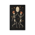 thumbnail image 1 of Yayeee Blank Wall Plate Cover 1-Gang 4.5"x2.7" Home Unused Decorative Outlet, Black Halloween Dancing, 1 of 7