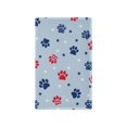 thumbnail image 1 of Yayeee Blank Wall Plate Cover 1-Gang 4.5"x2.7" Home Unused Decorative Outlet, Blue Cartoon Paw Pattern, 1 of 7