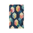 thumbnail image 1 of Yayeee Blank Wall Plate Cover 1-Gang 4.5"x2.7" Home Unused Decorative Outlet, Blue Cubes, 1 of 7