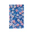 thumbnail image 1 of Yayeee Blank Wall Plate Cover 1-Gang 4.5"x2.7" Home Unused Decorative Outlet, Blue Daisy, 1 of 7