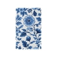thumbnail image 1 of Yayeee Blank Wall Plate Cover 1-Gang 4.5"x2.7" Home Unused Decorative Outlet, Blue Floral Pattern, 1 of 7