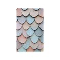 thumbnail image 1 of Yayeee Blank Wall Plate Cover 1-Gang 4.5"x2.7" Home Unused Decorative Outlet, Blue Shimmering Pattern, 1 of 7