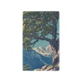 thumbnail image 1 of Yayeee Blank Wall Plate Cover 1-Gang 4.5"x2.7" Home Unused Decorative Outlet, Blue Tree, 1 of 7