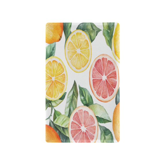 Yayeee Blank Wall Plate Cover 1-Gang 4.5"x2.7" Home Unused Decorative Outlet, Candy Grapefruit