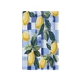 thumbnail image 1 of Yayeee Blank Wall Plate Cover 1-Gang 4.5"x2.7" Home Unused Decorative Outlet, Cartoon Lemon Leaves, 1 of 7