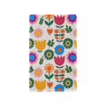 thumbnail image 1 of Yayeee Blank Wall Plate Cover 1-Gang 4.5"x2.7" Home Unused Decorative Outlet, Colorful Abstract Flowers, 1 of 7