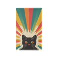 thumbnail image 1 of Yayeee Blank Wall Plate Cover 1-Gang 4.5"x2.7" Home Unused Decorative Outlet, Colorful Black Cat, 1 of 7