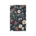 thumbnail image 1 of Yayeee Blank Wall Plate Cover 1-Gang 4.5"x2.7" Home Unused Decorative Outlet, Floral Raspberry Pattern, 1 of 7