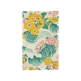 thumbnail image 1 of Yayeee Blank Wall Plate Cover 1-Gang 4.5"x2.7" Home Unused Decorative Outlet, Floral Wave, 1 of 7