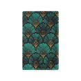 thumbnail image 1 of Yayeee Blank Wall Plate Cover 1-Gang 4.5"x2.7" Home Unused Decorative Outlet, Green Art Abstract Pattern, 1 of 7