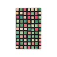 thumbnail image 1 of Yayeee Blank Wall Plate Cover 1-Gang 4.5"x2.7" Home Unused Decorative Outlet, Green Block Pattern, 1 of 7
