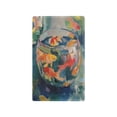 thumbnail image 1 of Yayeee Blank Wall Plate Cover 1-Gang 4.5"x2.7" Home Unused Decorative Outlet, Green Goldfish, 1 of 7