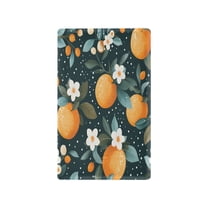 Yayeee Blank Wall Plate Cover 1-Gang 4.5"x2.7" Home Unused Decorative Outlet, Green Oranges