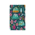 thumbnail image 1 of Yayeee Blank Wall Plate Cover 1-Gang 4.5"x2.7" Home Unused Decorative Outlet, Green Vibrant Truck Pattern, 1 of 7