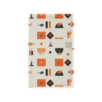 Yayeee Blank Wall Plate Cover 1-Gang 4.5"x2.7" Home Unused Decorative Outlet, Minimalist Geometric Pattern