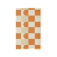 thumbnail image 1 of Yayeee Blank Wall Plate Cover 1-Gang 4.5"x2.7" Home Unused Decorative Outlet, Orange Checkered Pattern, 1 of 7