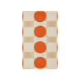 thumbnail image 1 of Yayeee Blank Wall Plate Cover 1-Gang 4.5"x2.7" Home Unused Decorative Outlet, Orange Geometric Circles, 1 of 7