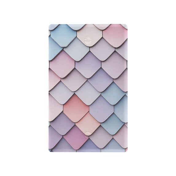 Yayeee Blank Wall Plate Cover 1-Gang 4.5"x2.7" Home Unused Decorative Outlet, Pink Art Pattern