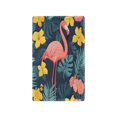 thumbnail image 1 of Yayeee Blank Wall Plate Cover 1-Gang 4.5"x2.7" Home Unused Decorative Outlet, Pink Floral Flamingo, 1 of 7