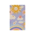 thumbnail image 1 of Yayeee Blank Wall Plate Cover 1-Gang 4.5"x2.7" Home Unused Decorative Outlet, Purple Clouds, 1 of 7