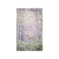 thumbnail image 1 of Yayeee Blank Wall Plate Cover 1-Gang 4.5"x2.7" Home Unused Decorative Outlet, Purple Deer, 1 of 7